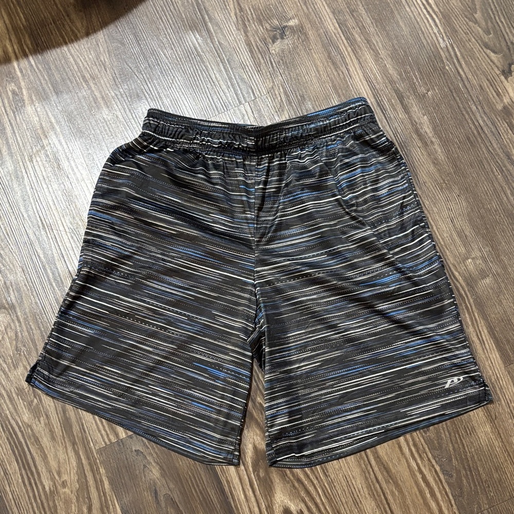Striped Pro Player Athletic Shorts